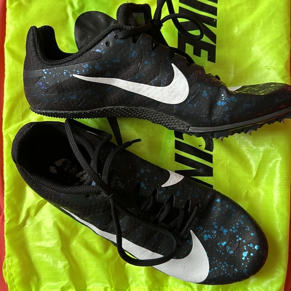 M 6.5 | Nike Zoom Rival S Black Men’s Track shoes, Sprinting Spikes Men’s 6.5 - Picture 3 of 15